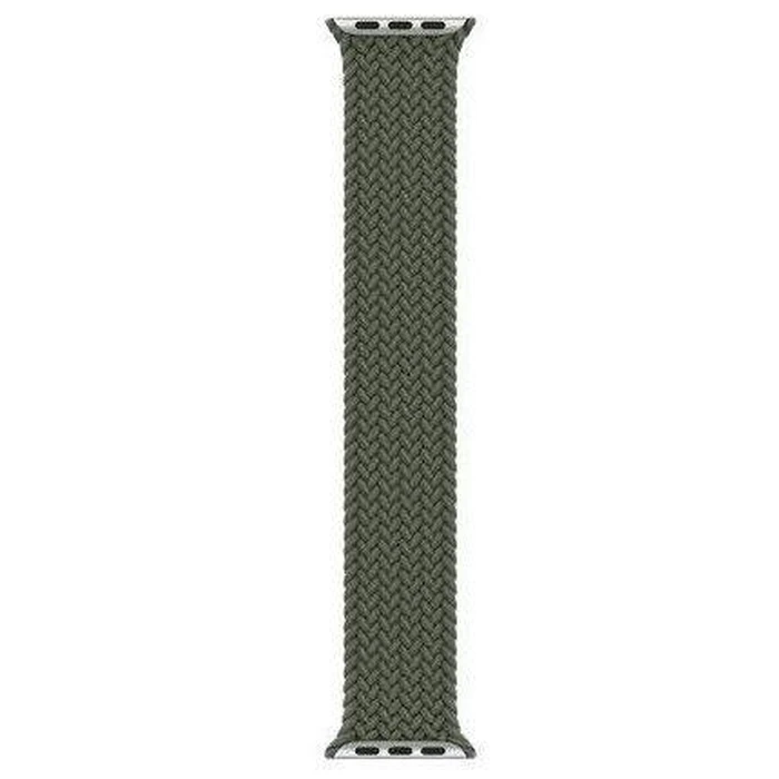 Apple Watch Braided Solo Loop (45mm) - Olive - Size 12 by Apple - Image 1