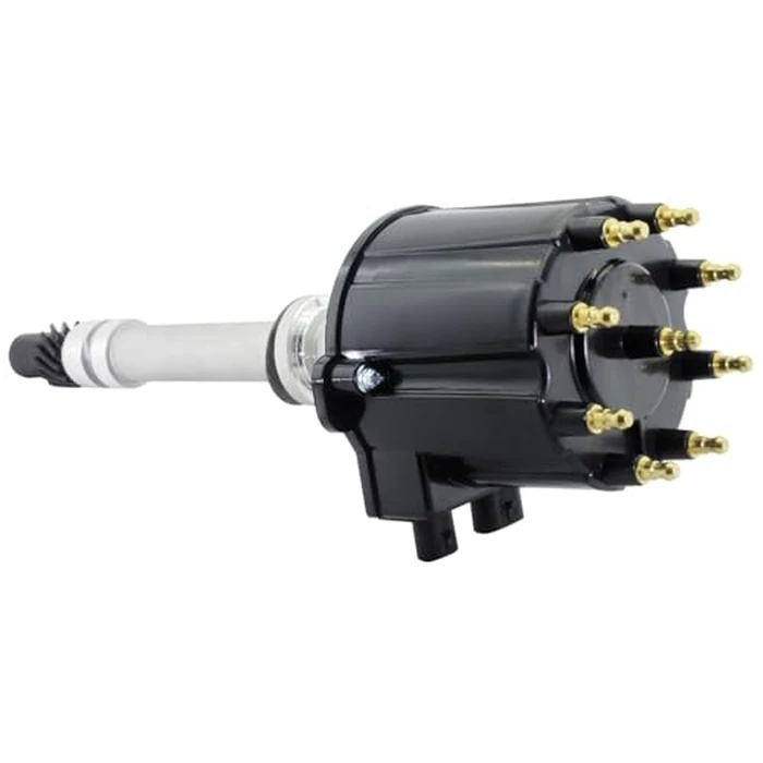 Distributor 100% New Compatible with 87-95 Chevy GMC C/K 1500 2500 3500 Pickup Truck Van Camaro V8 305 350 454 5.0 5.7 7.4L Small Block Big Block TBI EFI LG4 LB9 1103698 1103749 30-1830 Black Cap by BDELI - Image 1