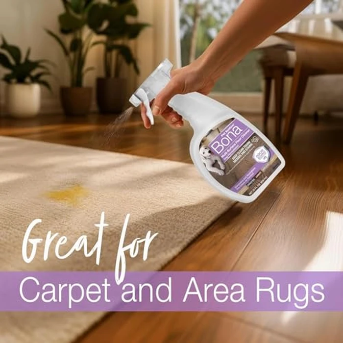 Bona Pet Spray Odor Eliminator, Dog Formulation, 32 fl oz, Safe for Carpeted Areas and Multi-Surface Floors by Bona - Image 4