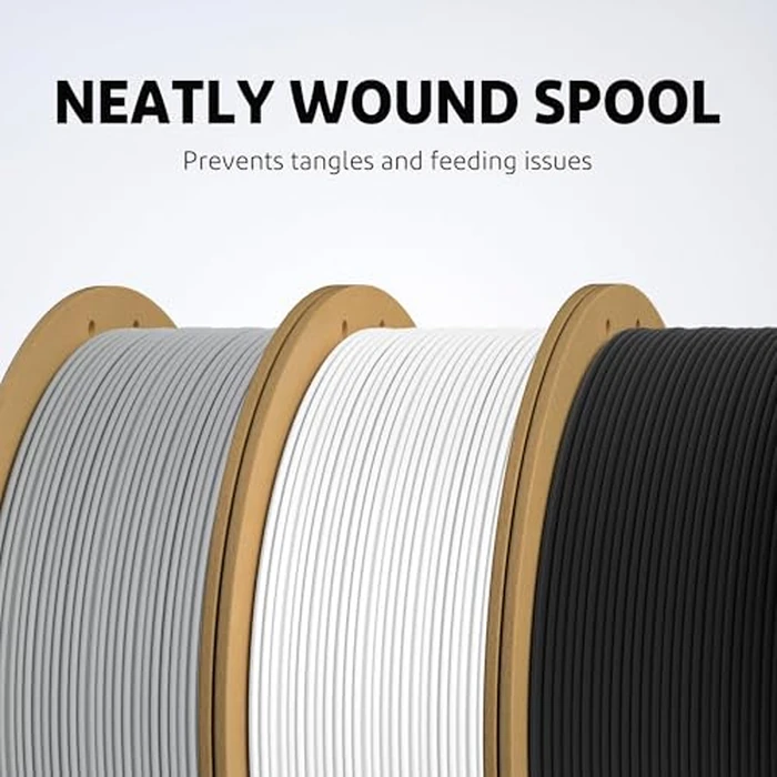 ELEGOO Matte PLA Filament Earth Brown 1KG, 1.75mm 3D Printer Filament Dimensional Accuracy +/- 0.02mm, 1kg Carboard Spool (2.2lbs) for Most FDM 3D Printers by ELEGOO - Image 3