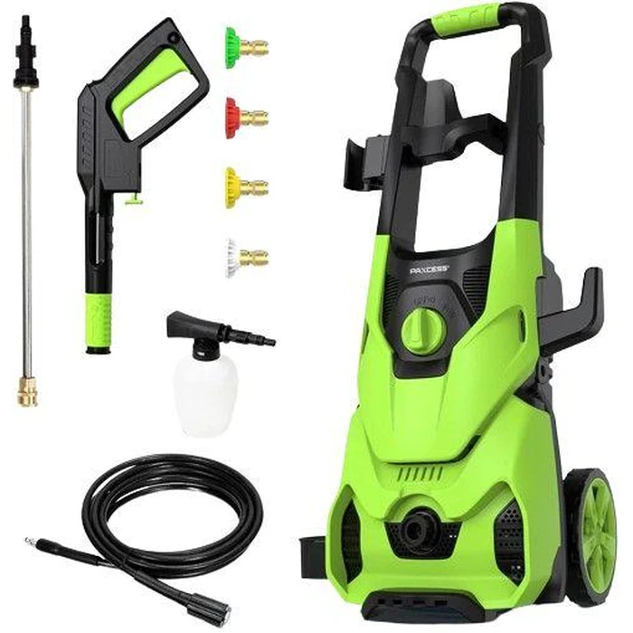 PAXCESS Electric High Pressure Power Washer Cleaner - Green/Black by PAXCESS - Image 1