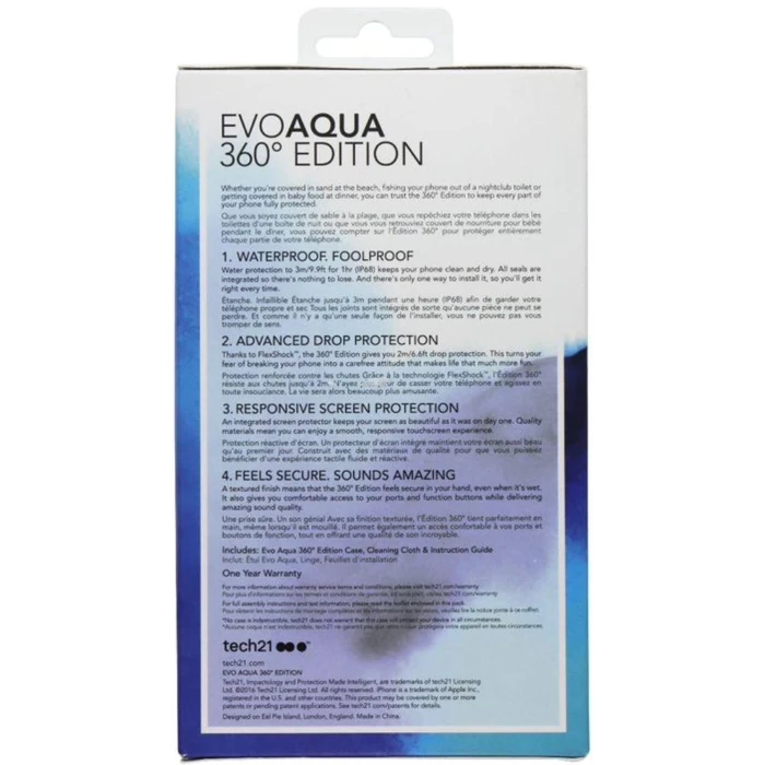 Tech21 EvoAqua 360 Edition Phone Case for Apple iPhone 7 Plus - Black by Tech21 - Image 2