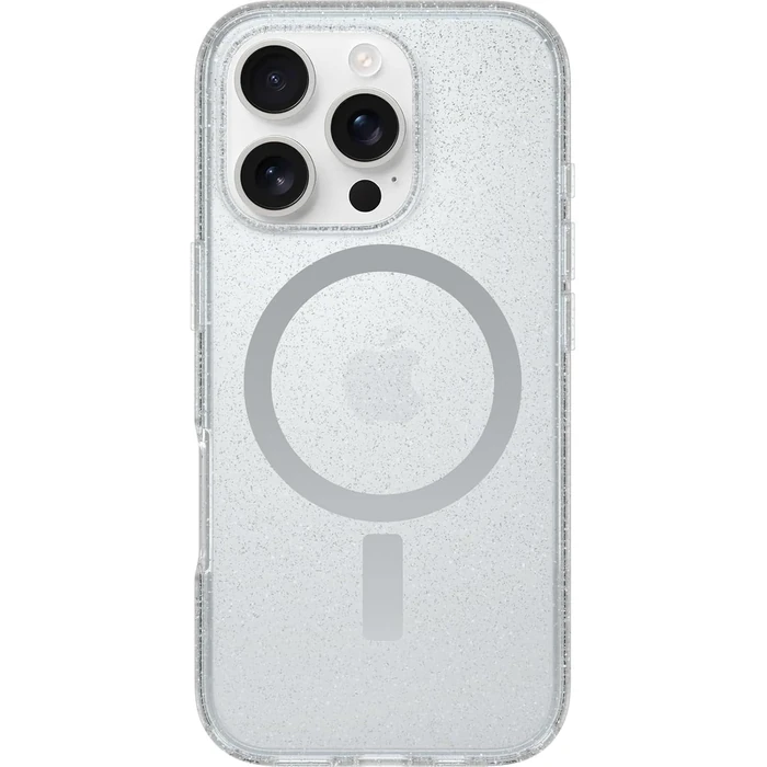 OtterBox Symmetry Series Clear Phone Case with MagSafe for iPhone 16 Pro - Stardust by OtterBox - Image 1