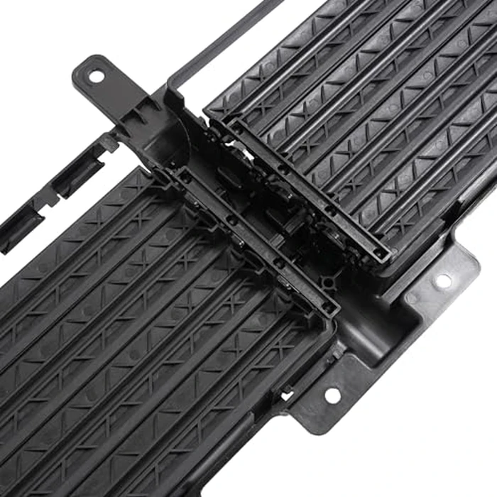 HECASA Active Radiator Shutter Assembly Compatible with 2017-2019 Chevy Chevrolet Silverado 1500 Sierra 1500 Replacement for 84363184 GM1206119 Grille Shutter W/O Motor Black by HECASA - Image 7