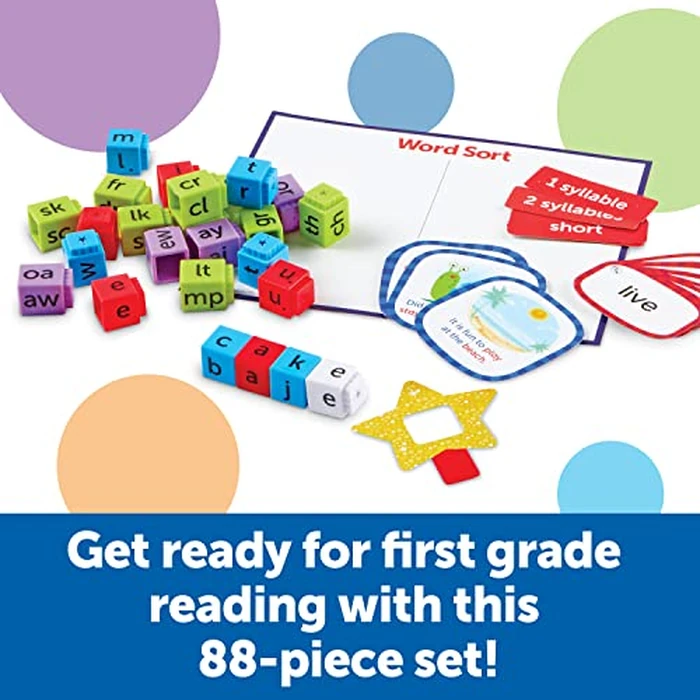 Learning Resources Skill Builders! 1st Grade Reading - 88 Pieces, Ages 6+ First Grade Learning Materials, Homeschool and Classroom Supplies, Reading Games for Kids by Learning Resources - Image 2