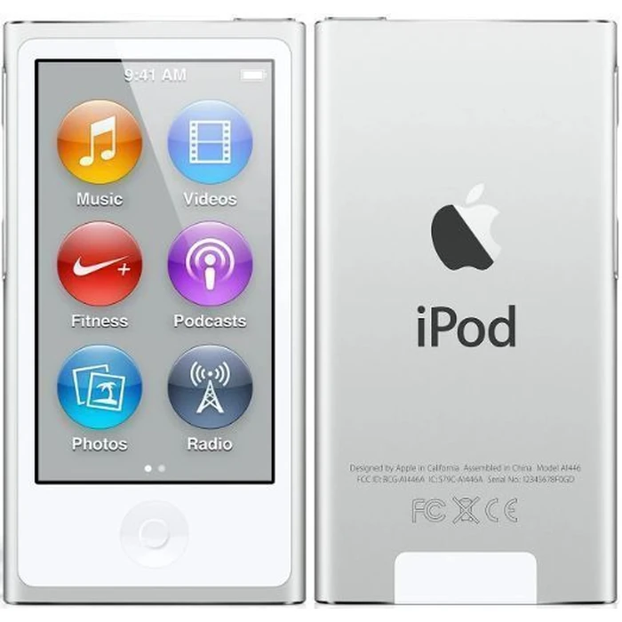 Apple iPod Nano 7th Gen - 16GB - Silver by Apple - Refurbished - Excellent condition