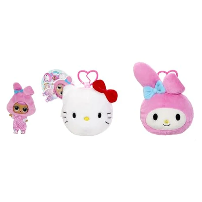 LOL Surprise Loves Hello Kitty and Friends Reversible Plush - Blind Plush with Matching Tot, Sanrio Characters, On-The-Go Play, 5 Surprises, 6 Adorable Styles! by L.O.L. Surprise! - Used - Very Good condition