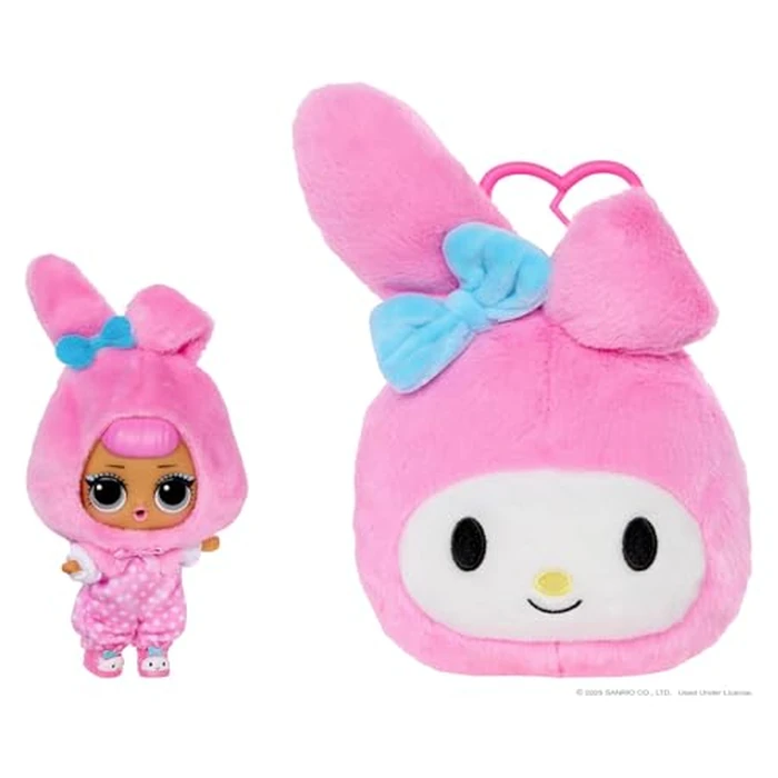 LOL Surprise Loves Hello Kitty and Friends Reversible Plush - Blind Plush with Matching Tot, Sanrio Characters, On-The-Go Play, 5 Surprises, 6 Adorable Styles! by L.O.L. Surprise! - Image 4