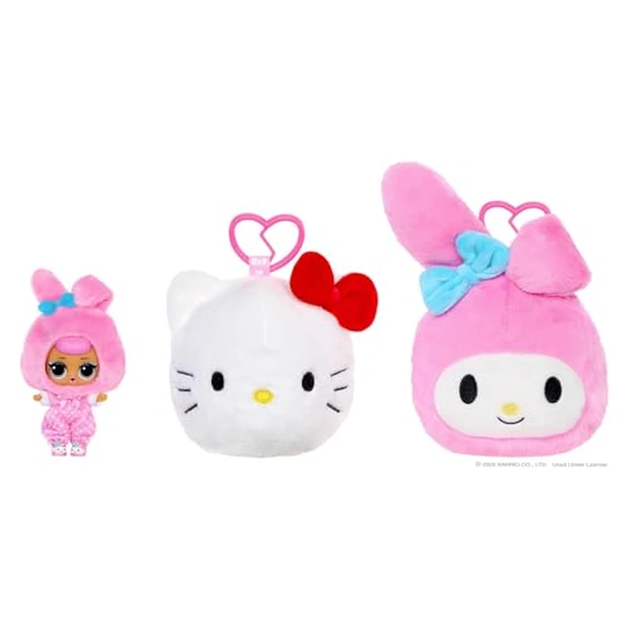 LOL Surprise Loves Hello Kitty and Friends Reversible Plush - Blind Plush with Matching Tot, Sanrio Characters, On-The-Go Play, 5 Surprises, 6 Adorable Styles! by L.O.L. Surprise! - Image 6