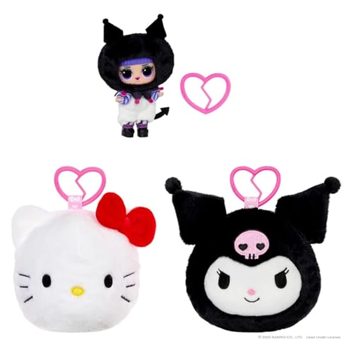 LOL Surprise Loves Hello Kitty and Friends Reversible Plush - Blind Plush with Matching Tot, Sanrio Characters, On-The-Go Play, 5 Surprises, 6 Adorable Styles! by L.O.L. Surprise! - Image 8