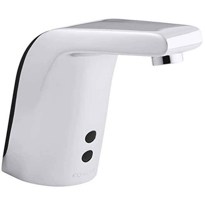 Kohler K-13461-CP Sculpted Single-Hole Touchless DC-Powered Bathroom Sink Faucet with Insight Technology and 5-3/4-Inch Spout, Polished Chrome by Kohler - Used - Acceptable condition - CA$99.04