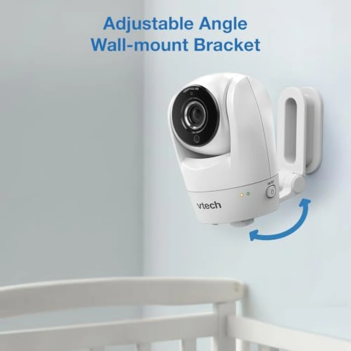 VTech VM901 Smart WiFi Baby Monitor - 1080p Camera, 5" HD Screen, Remote Pan Tilt Zoom, Free App, Night Vision, No Subscription by VTech - Image 9