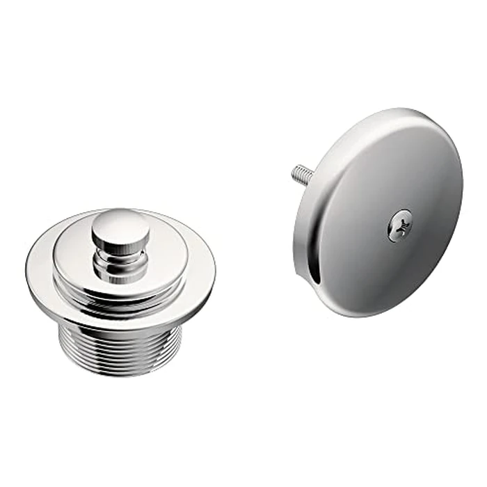 Moen T90331 Tub and Shower Drain Cover (Chrome) by Moen - Used - Acceptable condition - CA$20.06