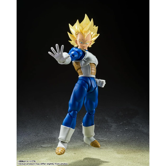 TAMASHII NATIONS - Dragon Ball Z - Super Saiyan Vegeta -Awakened Super Saiyan Blood-, Bandai Spirits S.H.Figuarts Action Figure by TAMASHII NATIONS - Used - Like New condition - US$24.85