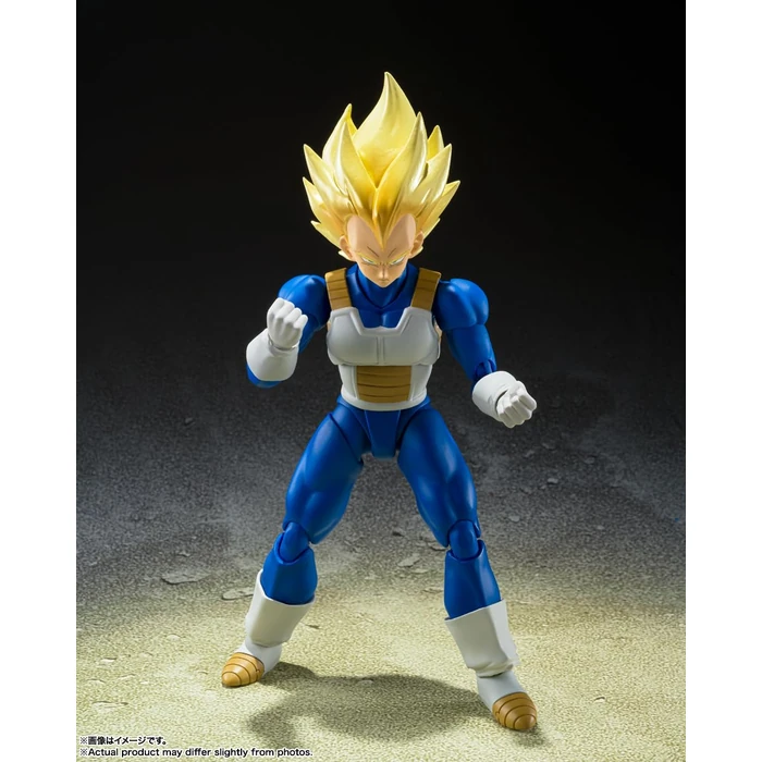 TAMASHII NATIONS - Dragon Ball Z - Super Saiyan Vegeta -Awakened Super Saiyan Blood-, Bandai Spirits S.H.Figuarts Action Figure by TAMASHII NATIONS - Image 2
