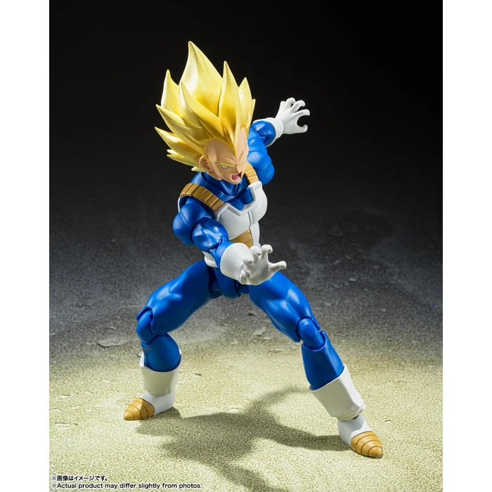 TAMASHII NATIONS - Dragon Ball Z - Super Saiyan Vegeta -Awakened Super Saiyan Blood-, Bandai Spirits S.H.Figuarts Action Figure by TAMASHII NATIONS - Image 4