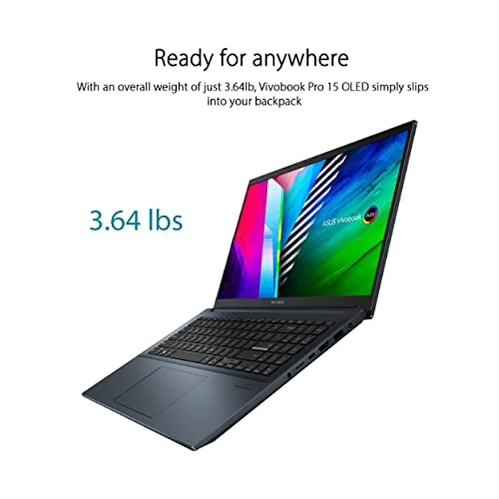 ASUS VivoBook Pro 15 OLED Slim Laptop, 15.6” FHD OLED Display, Intel Core i5-11300H CPU, NVIDIA GeForce GTX 1650 Max Q, 8GB RAM, 512GB SSD, Windows 11 Home, Quiet Blue, K3500PH-DB51 by ASUS - Image 8