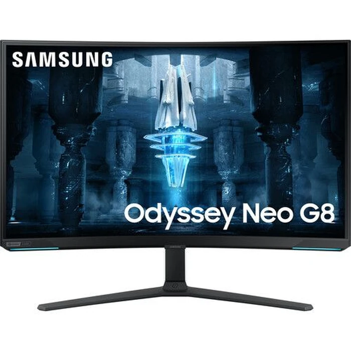 Samsung Odyssey Neo G8 Curved Gaming Monitor 32" - White - 32 Inch by Samsung - Image 1