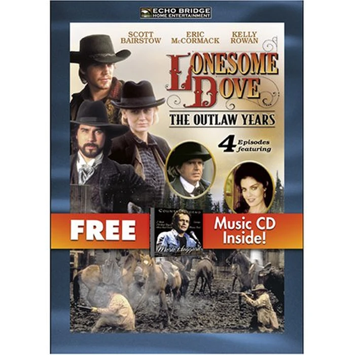 Lonesome Dove: The Outlaw Years with Bonus CD: Merle Haggard Country Legend V.1 [DVD] by Echo Bridge Home Entertainment - Used - Good condition
