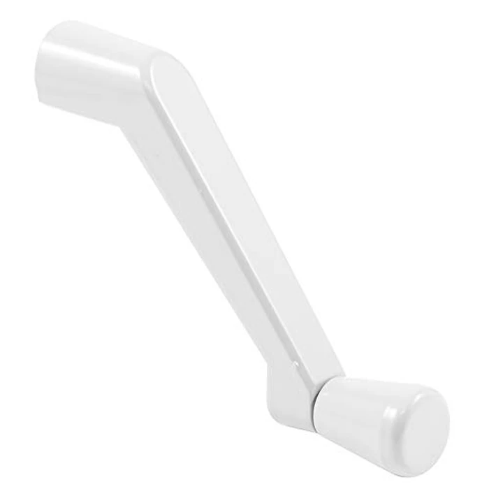 Prime-Line H 4320 Casement Operator Crank Handle with 11/32 in. Bore, White (2 Pack) by Prime-Line - Image 1