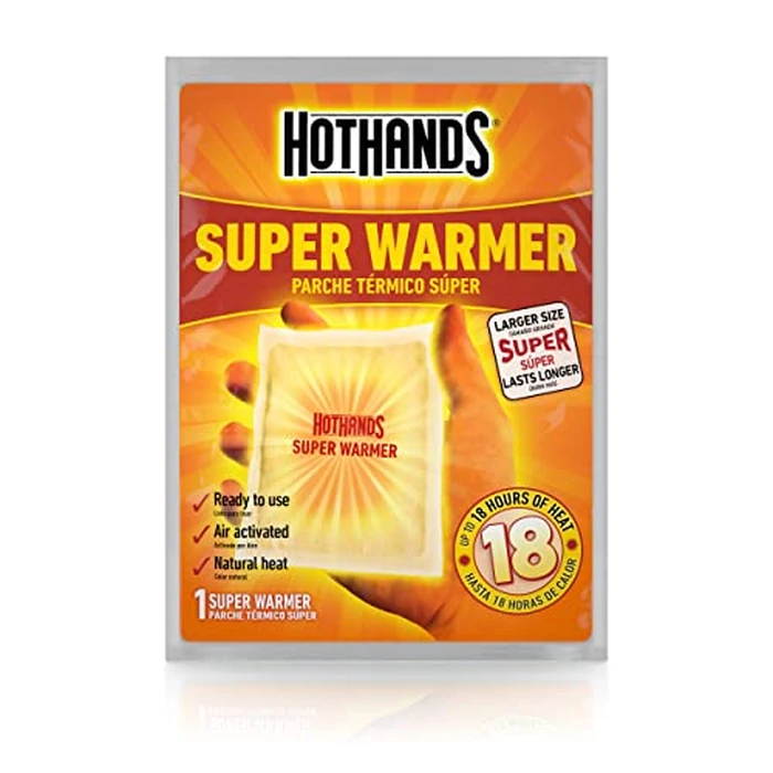 Hothands HH1ED240E-AMZ Body & Hand Super Warmers - Long Lasting Safe Natural Odorless Air Activated Warmers - Up to 18 Hours of Heat - 40 Individual Warmers by HotHands - Image 2