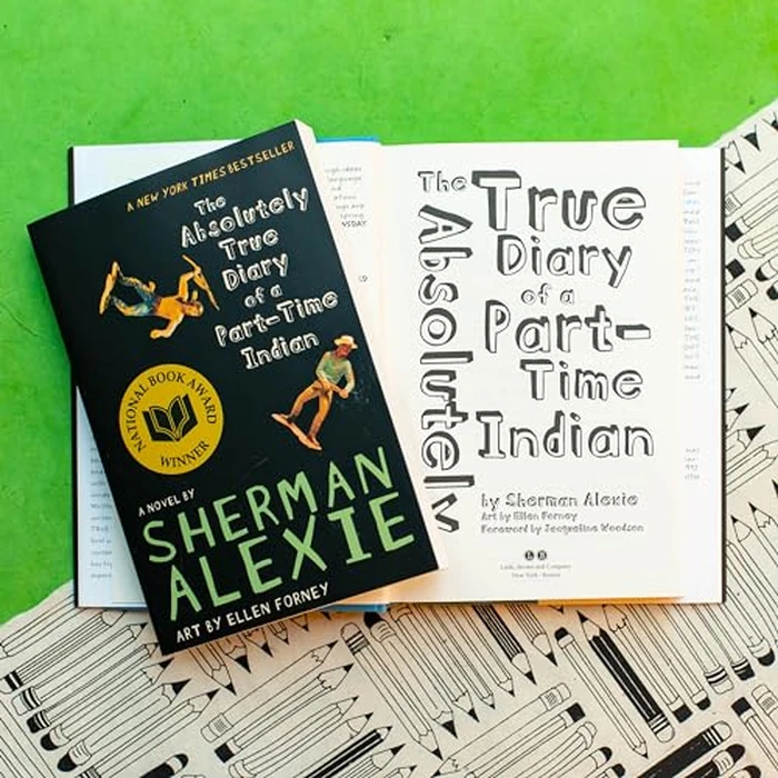 The Absolutely True Diary of a Part-Time Indian (National Book Award Winner) by LITTLE, BROWN - Used - Good condition - US$1.47