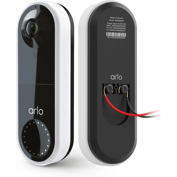 Arlo AVD1001-1CCNAS Essential Wired Video Doorbell - White by Arlo AVD1001-1CCNAS Essential Wired Video Doorbell - Image 2