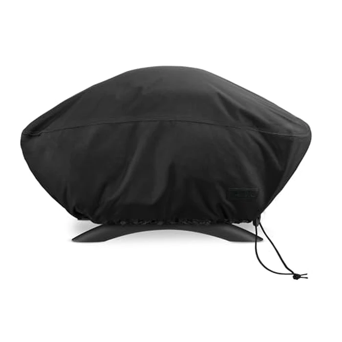 NettyPro Grill Cover for Small Q Series, Waterproof Heavy Duty UV Resistant Portable Grill Cover for Q 1400/1000 Series and Baby Q Gas, Black by NettyPro - Used - Like New condition