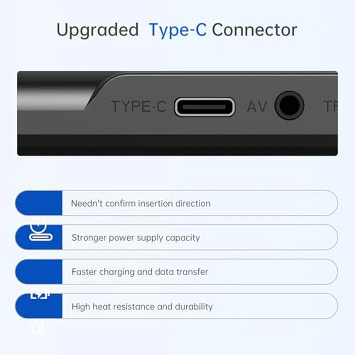 E-YEEGER 11.5ft Type-C Dash Cam Hardwire Kit (V5F), 12V-24V to5V 3A Car Dashboard Cam Charger Power Cable with 4 Fuse Taps, Low Voltage Protection for V100、V100Pro、S50 by E-YEEGER - Image 5