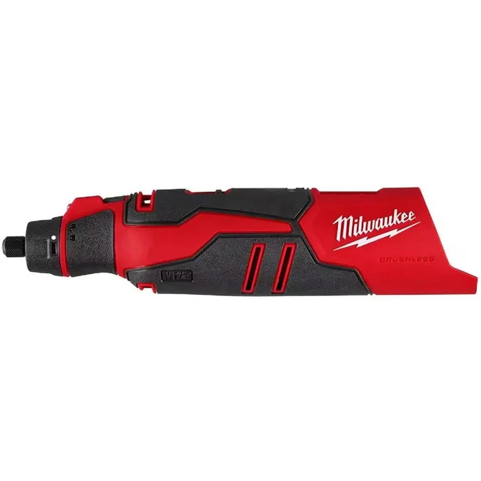 Milwaukee M12 2525-20 Brushless Rotary Tool - Red by Milwaukee - Image 1