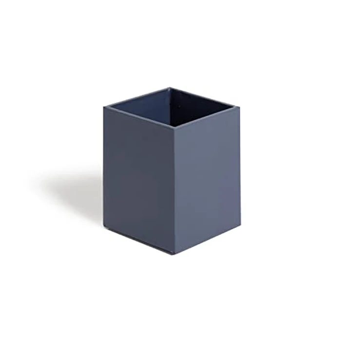 U Brands Paper Wrapped Desk Organization Set, Office Organization Supplies, Solid Navy, 4 Pieces by U Brands - Image 4