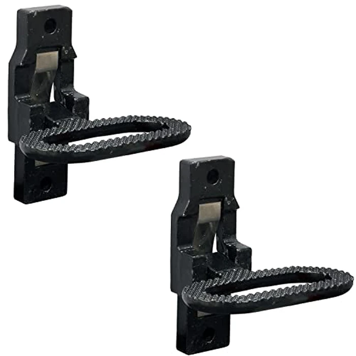 Buyers Products B2797BPC2 Black E Coat Folding Safety Step and Handle with Safety Storage, 2 Pack, Multi-Purpose Step and Grab Handle for Trucks, Trailers, Busses & RVs by Buyers Products Company - Used - Like New condition