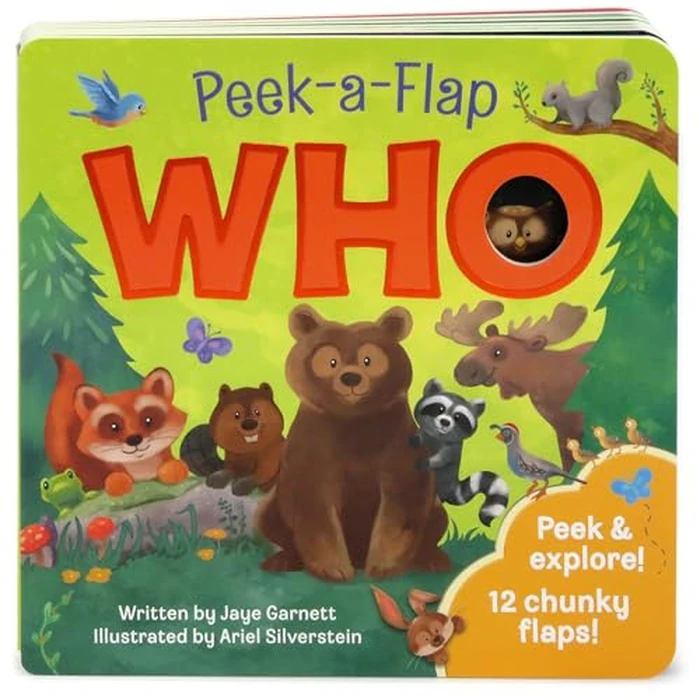 Who: Peek-a-Flap Board Book by Cottage Door Press - Used - Good condition