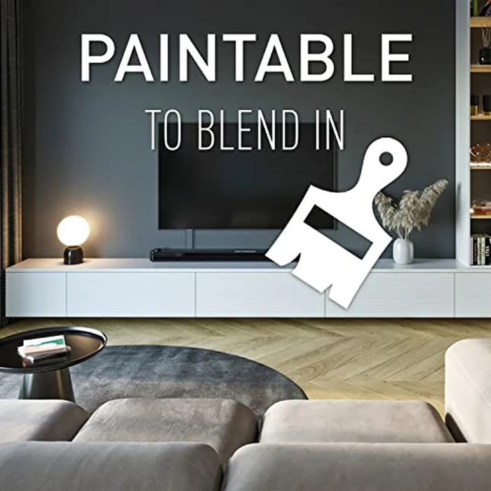 Legrand Wiremold C310 Cordmate III 10 Foot 11 Piece Cord Cover Kit, Organizer for Wall, Holds Up to 5 Cords or Cables, 45"L x 1.5"W, White (1 Pack) by Wiremold - Image 5