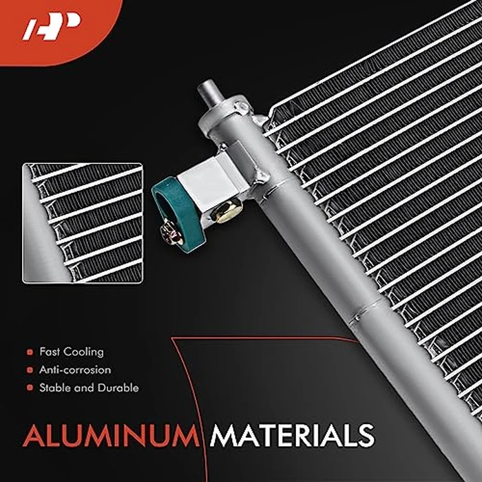 A-Premium Air Conditioning A/C Condenser Compatible with Nissan Versa 2007-2012, Cube 2009-2014, Replace# 92110AX800 by A-Premium - Image 2