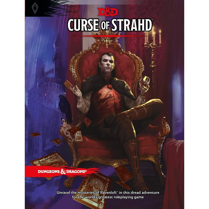 D&D Curse of Strahd (Adventure Book) by Dungeons & Dragons - Used - Like New condition - US$45.21