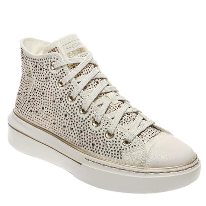 Skechers Court Classics Women's,Cordova Classic-Glitz N Glam,GLD, 6 M US by Skechers - Image 2