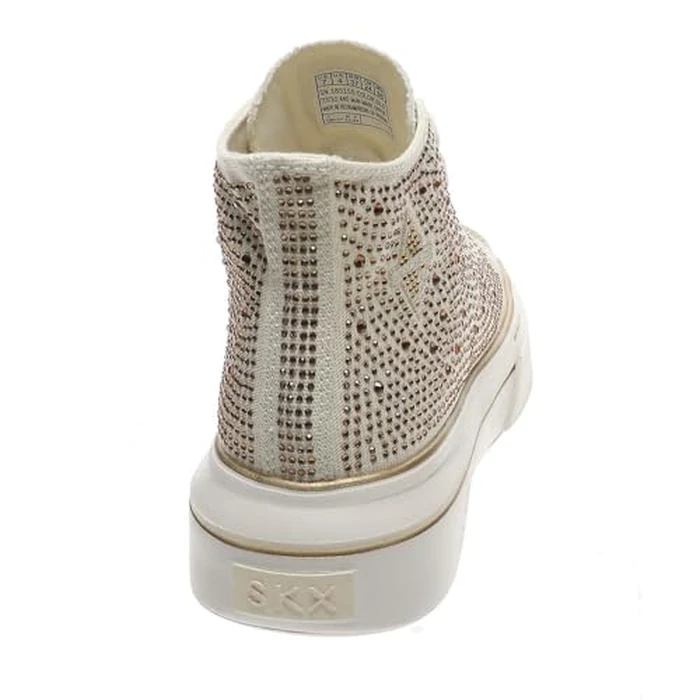 Skechers Court Classics Women's,Cordova Classic-Glitz N Glam,GLD, 6 M US by Skechers - Image 7