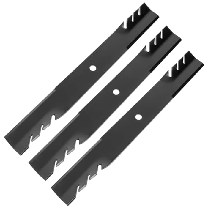 IDEASURE 103-0301 Mower Mulching Blades for 60" Deck, Compatible with Ex-Mark Lazer Z AS XP XS Turf Ranger Bad Boy Toro, Replaces 103-2530 1-633483 1-613112 602771 96-319 30227-60, 3 Pack by IDEASURE - Used - Like New condition - US$37.04
