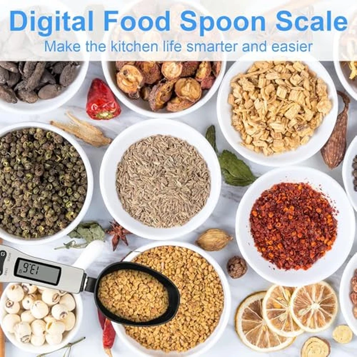 OBEST Electronic Measuring Spoon, Digital Scale Spoon, Kitchen Electronic Weighing Spoon with LCD Display, Weight from 0.1 Grams to 500 Grams Support Unit g/oz/gn/ct by OBEST - Image 3