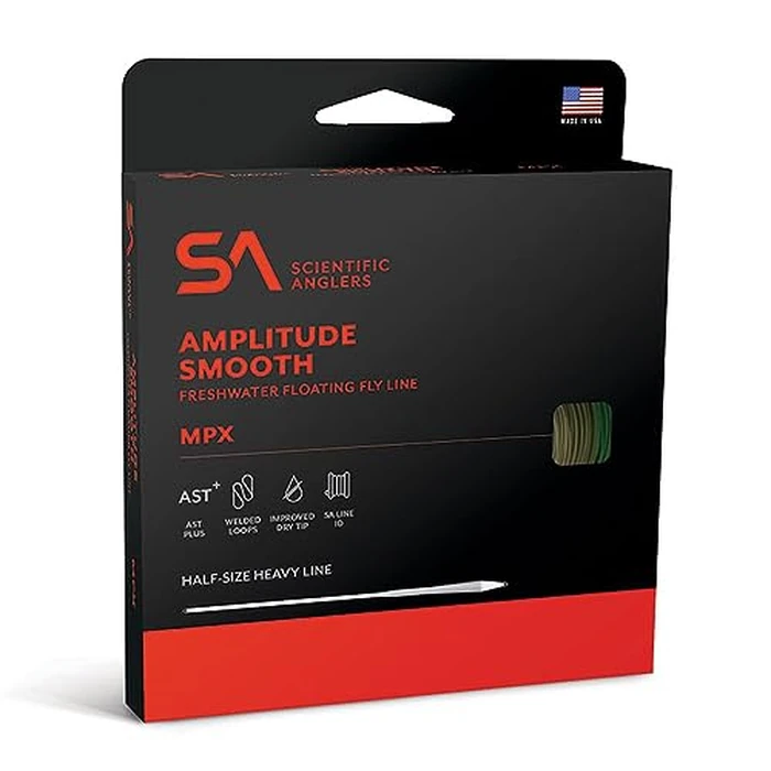 Scientific Anglers Amplitude Smooth MPX Taper, Optic Green, WF-7-F by Scientific Anglers - Image 1