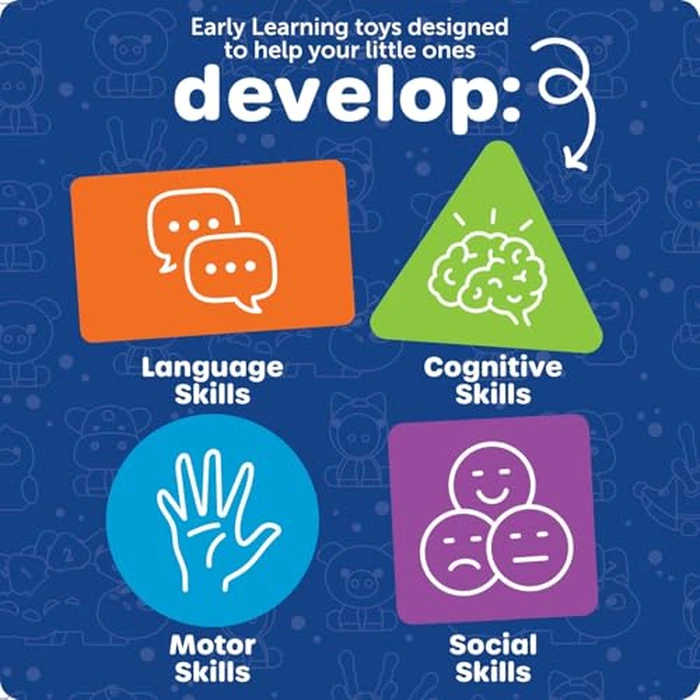 Learning Resources Stacking Shapes Garden, Fine Motor Skills, Stacking and Sorting Puzzle Board, Montessori Toddler Sensory Table Toys, Color Matching, Busy Board, Boy and Girl Gifts by Learning Resources - Image 5