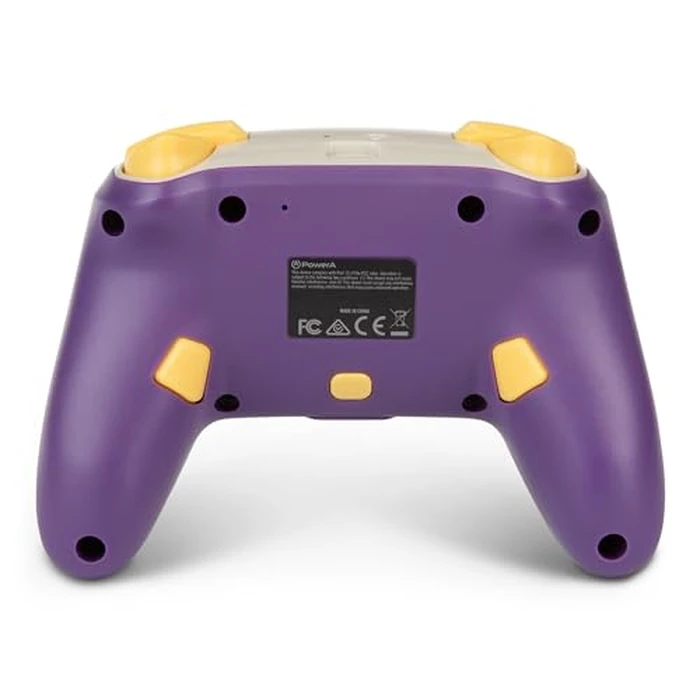 PowerA Enhanced Wireless Controller for Nintendo Switch/Switch 2 / Switch Lite/OLED Model - Pokémon Pikachu Retro - White - Gamepad, game controller, Officially Licensed by PowerA - Image 4