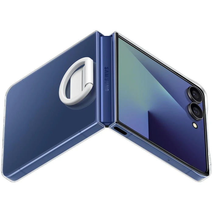 Samsung Ring Phone Case (Clear) for Galaxy Z Flip7 - Clear - Good by Samsung - Image 6