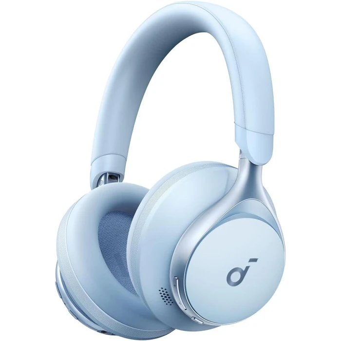 Soundcore by Anker Space One Wireless Noise Cancelling Headphones - Sky Blue by Anker - Refurbished - Excellent condition - US$162.49