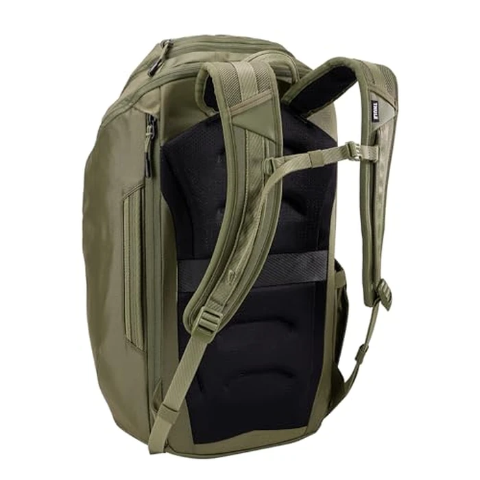 Thule Chasm 26L Backpack, Durable Water-Resistant Recycled Materials, Padded Laptop Sleeve, Mesh Pockets for Organization, Side Zipper for Easy Access - Olivine by Thule - Image 2