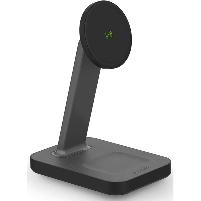 Mophie Snap+ Wireless Charging Stand with MagSafe - Black by Mophie - Refurbished - Brand New condition