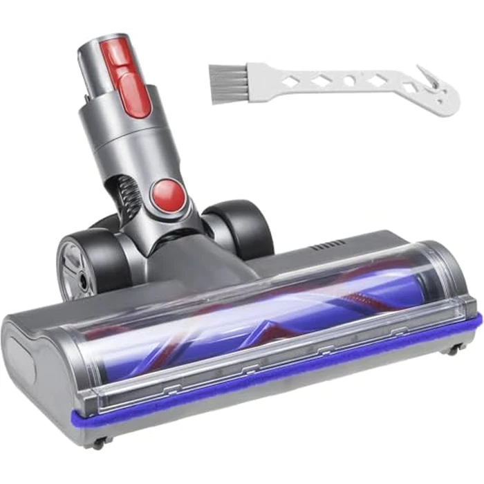 Vacuum Motorhead Compatible for Dyson V8 V10 V11 V15 SV10 SV12 SV14 Animal Absolute Electric Head 4 LED V Shape Roller for Hard Floor Low Carpets by Wingsflying - Used - Acceptable condition - CA$30.79