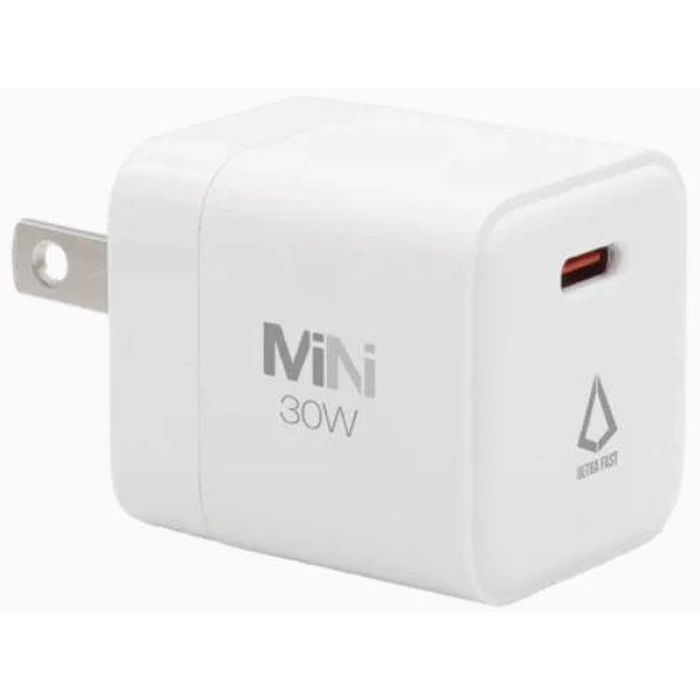 LBT Ultra Fast 30W Mini Wall Charger with USB-C Port - White by LBT - Refurbished - Acceptable condition
