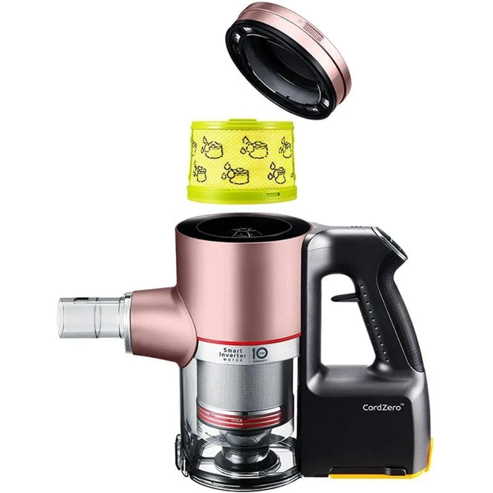 LG CordZero A9 Stick Charge Plus Cordless Rechargeable Vacuum - Blossom Pink by LG - Image 4
